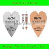 Heart-shaped & Aluminum Wind Chime For On Sale thumbnail-1