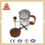 Best Products W124-CP055 New Products Unique Glass Bamboo French Press thumbnail-2