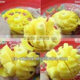Stainless Steel Pineapple Slicer With Wedger , Pineapple Peeler Corer Slicer , Pineapple Corer Slicer thumbnail-3