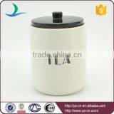 Wholesale Modern Style Decal Set of 5 Ceramic Kitchen Canister Sets thumbnail-3