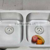 Double Bowl UnderMount Kitchen Sink thumbnail-1