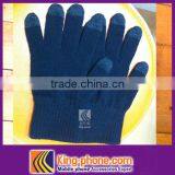 100% Wool Hand Knitting Gloves For Touch Screen,wool Gloves thumbnail-2