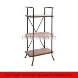 Metal Book Storage Shelf 3 Tier Shelf thumbnail-1