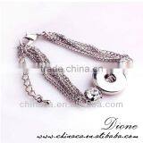 Wholesale Brass Snap Button Jewelry Fashion Button Bracelet thumbnail-3