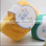 100% Combed Cotton Yarn Colorful Hand Knitting Yarn for Baby Wear thumbnail-1