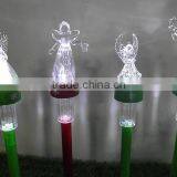 Cheap Plastic Angel Outdoor Decoration 6H Timer Led Garden Light thumbnail-4