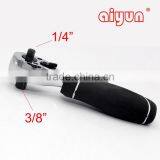 1/4" 3/8" Dual Purpose Ratchet Wrenches Combination Wrench Adjustable Two-way