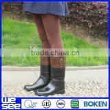 Fashion Half Pvc Rain Boots With JIS Standard thumbnail-2