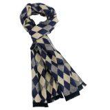 Super Soft Winter Striped Plaid Men Scarf Wrap Wholesale thumbnail-3