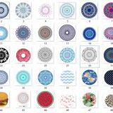 China Manufacture Custom Microfiber Round Beach Towel With Tassels thumbnail-4