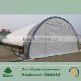 Fabric Building With Side Opening and Walk-in Doors , Commercial Warehouse Storage Shelter, thumbnail-4