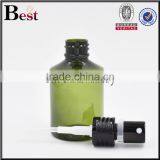 2017 Hot New Products 60ml 10ml Oblique Shoulder Dark Green Plastic Spray Head Bottle Fragrance Perfume Cosmetic Toner Wholesale thumbnail-2