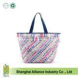 300D Polyester Dye Sublimation Full Color Printing Shopping Tote Bag,Waterproof Large Capacity Tote Bag thumbnail-1
