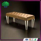 Salon Waiting Room Furniture European Style Lucite Bench Acrylic Salon Waiting Bench thumbnail-3