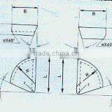 Cemented Carbide Tipped Welding Cutting Blade (1274)