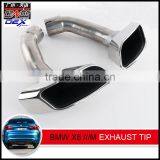 Auto Tuning Ss304 Exhaust Tips in Exhaust Pipe for BMW x3 x4 x5 x6 thumbnail-4