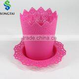 Colourful Plastic pp Garden Pot thumbnail-1