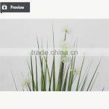 Artificial Potted Grass Onion Grass With Dandelion Flower for Indoor Decortaion thumbnail-2
