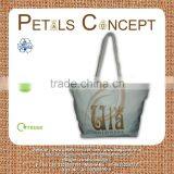 Heavy Duty Cotton Canvas Promotional Bag With Twisted Rope Handle thumbnail-1