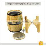 High Grade Wooden Beer Wine Whiskey Barrel With Leg thumbnail-2