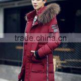 Custom Warm Fur-collar Slim Fit Casual Jacket Unisex Parka Cotton Padded Winter Jacket thumbnail-3
