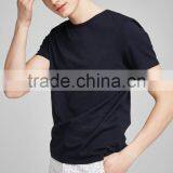 100% Cotton Plain Round Neck Slim Fit Tee Shirt Man T-shirt thumbnail-3