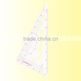 Kearing Sanwich Line Triangular Scale Rulers 1:4 & 1:5 Scale for Fashion Design, High Quality Ruler for Sewing Market #8545 thumbnail-6