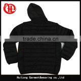 Wholesale Man Coats With Fleece Hood Men Casual Bubble Jackets Simple Jacket thumbnail-2