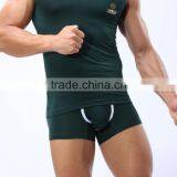 New Arrival 2014 Men Slim Bodysuit Men'S Slimming Vest SB2236 thumbnail-5