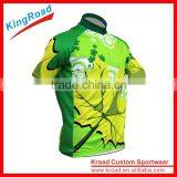 OEM Sublimation Print Team Wholesale Bright Cycling Jersey thumbnail-2