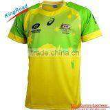 Latest Rugby Jersey Fabric Cheap Rugby Shirt Rugby Uniform thumbnail-1