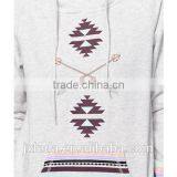 Fashion Women Grey Print Hoodie Sweatshirt Custom in Nangchang thumbnail-3