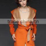 100% Hand Made 100% Wool Winter Women Coat thumbnail-2