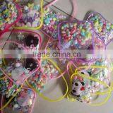Hot Sales Diy Handmade Acrylic Beaded Set Bags Pack Children Early Educational Diy Loose Beads Bags Set for Promotion Items thumbnail-5