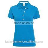 Custom Design Womens Polo Shirt Navy Golf T Shirt thumbnail-1
