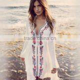 Walson Women's Long Lace Swimsuit Bikini Cover Up Beach Dress Bathing Suit thumbnail-1