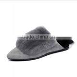 True Lovers With Rabbit Fur Confined Shoes thumbnail-5