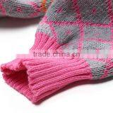 Comfortable Funny Christmas Pattern Warm New Design Knitted Kids Pullover Sweater for Girls thumbnail-6
