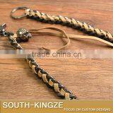 Leather and Alloy Metal Punk Style Pants Pendant thumbnail-1