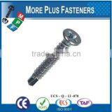 Made in Taiwan Philips Recess Flat Head Countersunk Self Drilling Screw Stainless Steel of Carbon Steel Zinc Plated OrPhosphated thumbnail-4