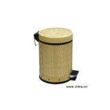 Sell Rattan Pedal Waste Bin thumbnail-1