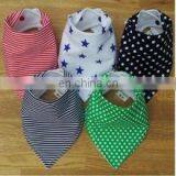 100% Organic Cotton Bandana Baby Drool Bib, thumbnail-4