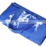 New Design Blue Polyester Foldable Travel Bag