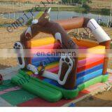 Popular Inflatable Horse Castle for Sale JC047