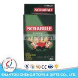 High Quality Manufacturer Cheap English Letter Customized Jigsaw Puzzle