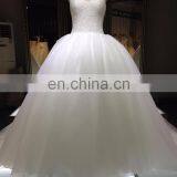 1A004cx Luxury Appliqued Heavy Beaded Ornament Floor-lenght With Long Tail Off Shoulder Sweetheart Wedding Dress 2016 thumbnail-2