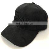 Wholesale Hot Selling 3D Embroidery Custom Promotional Suede Baseball Cap thumbnail-1