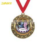 Custom Design Zinc Alloy Metal Soft Enamel Team Dance Medals thumbnail-3