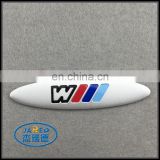 high quality and fast delivery custom metal logo sticker