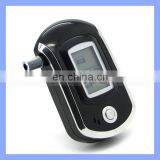 New AT6000 Digital Professional Alcohol Tester LCD Display Disposable Alcohol Breathalyzer